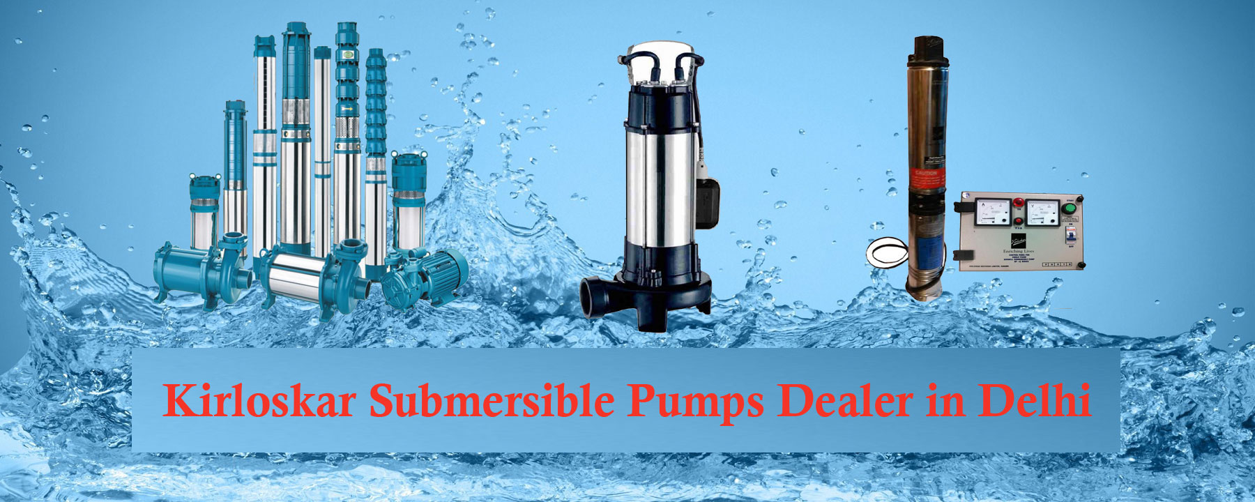Kirloskar Water Pump Dealers and Suppliers in Ghaziabad
